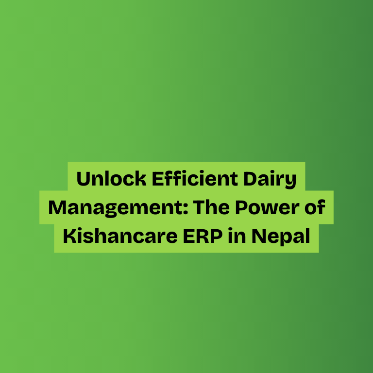 How Nepali Dairy Co-operatives Can Reduce Milk Collection Delays and Data Entry Errors